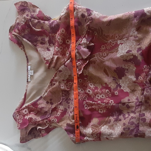 🆕️ Dressbarn NWT V-Neck Sleeveless Spring Summer Size 8 Dress - Picture 9 of 13